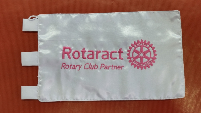 Producto Bandera sobremesa Rotaract - Nuevo logo